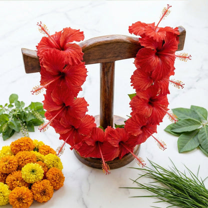 Shuddh Puja Premium Fresh Flower Kit for Tuesday Hanuman Puja - Complete Flower Combo