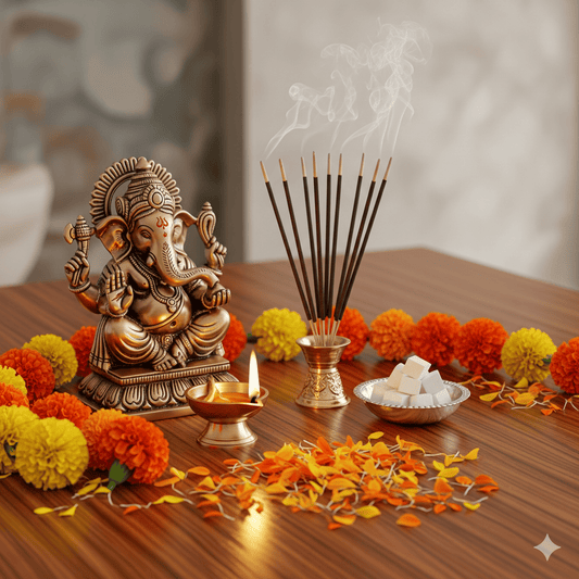 Shiv Puja Fresh Flower Bouquet – Premium Ritual Set